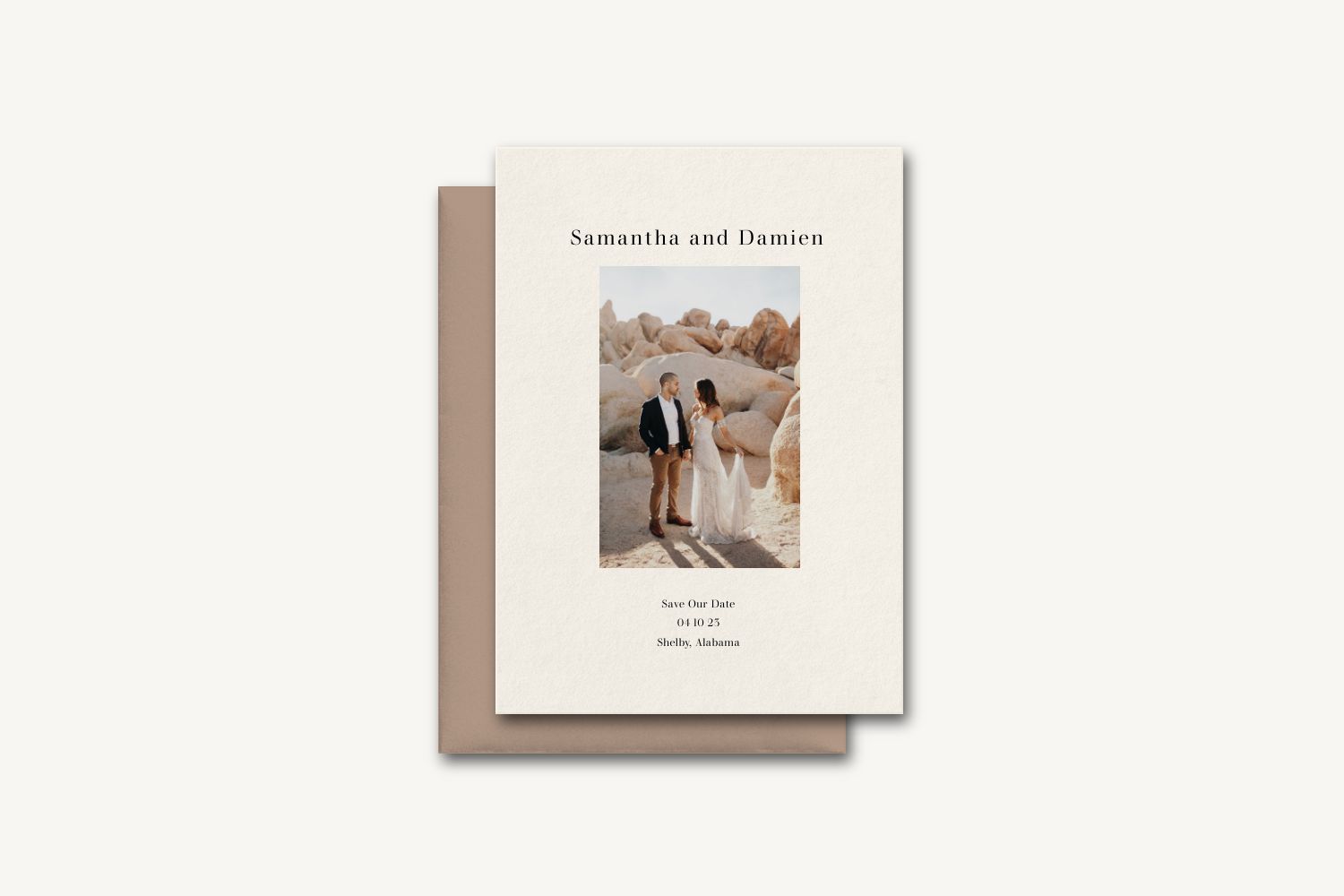 Damien Save the Date