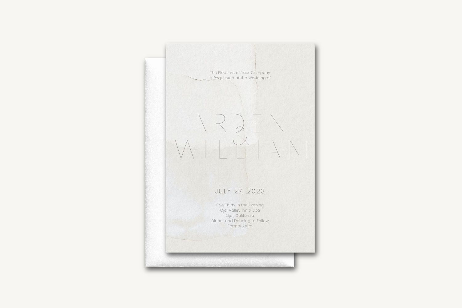 Arden Wedding Invitation