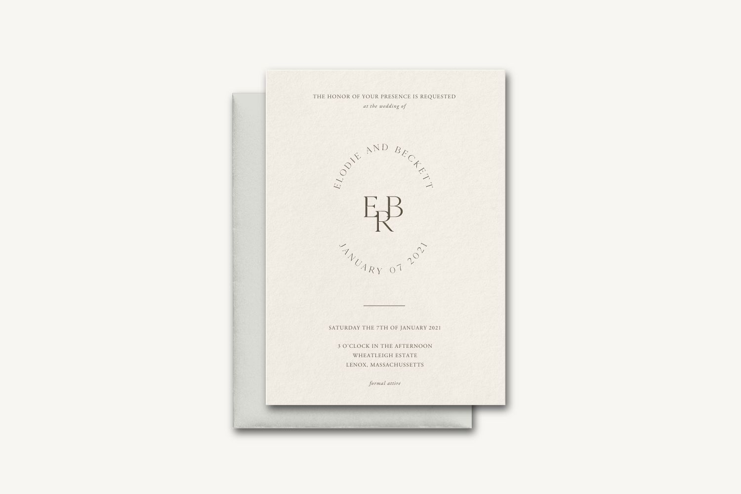 Elodie Wedding Invitation