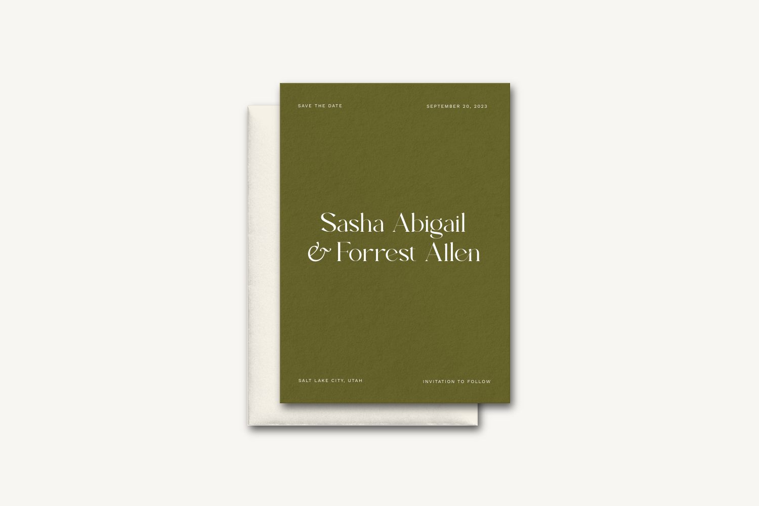 Forrest Save the Date