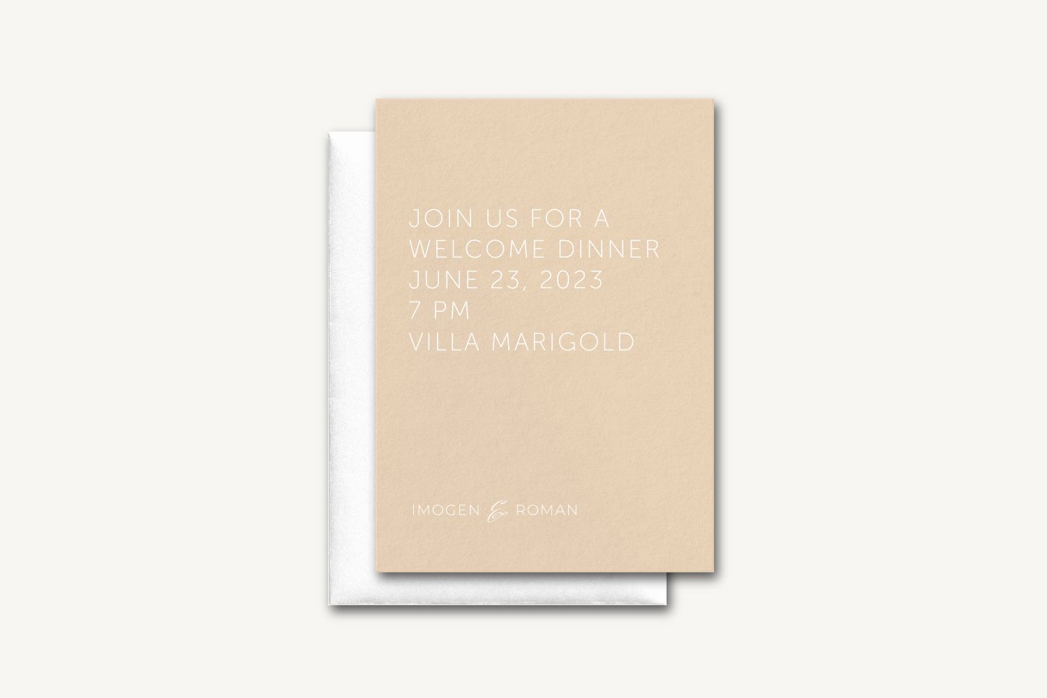 Imogen Rehearsal Dinner Invitation