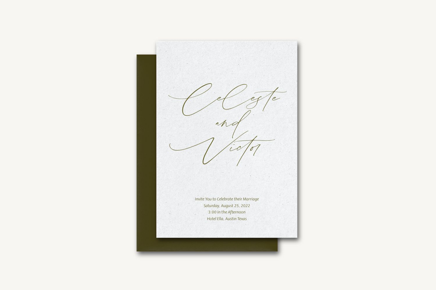 Celeste Wedding Invitation