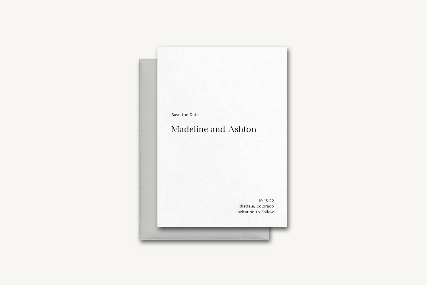 Ashton Save the Date