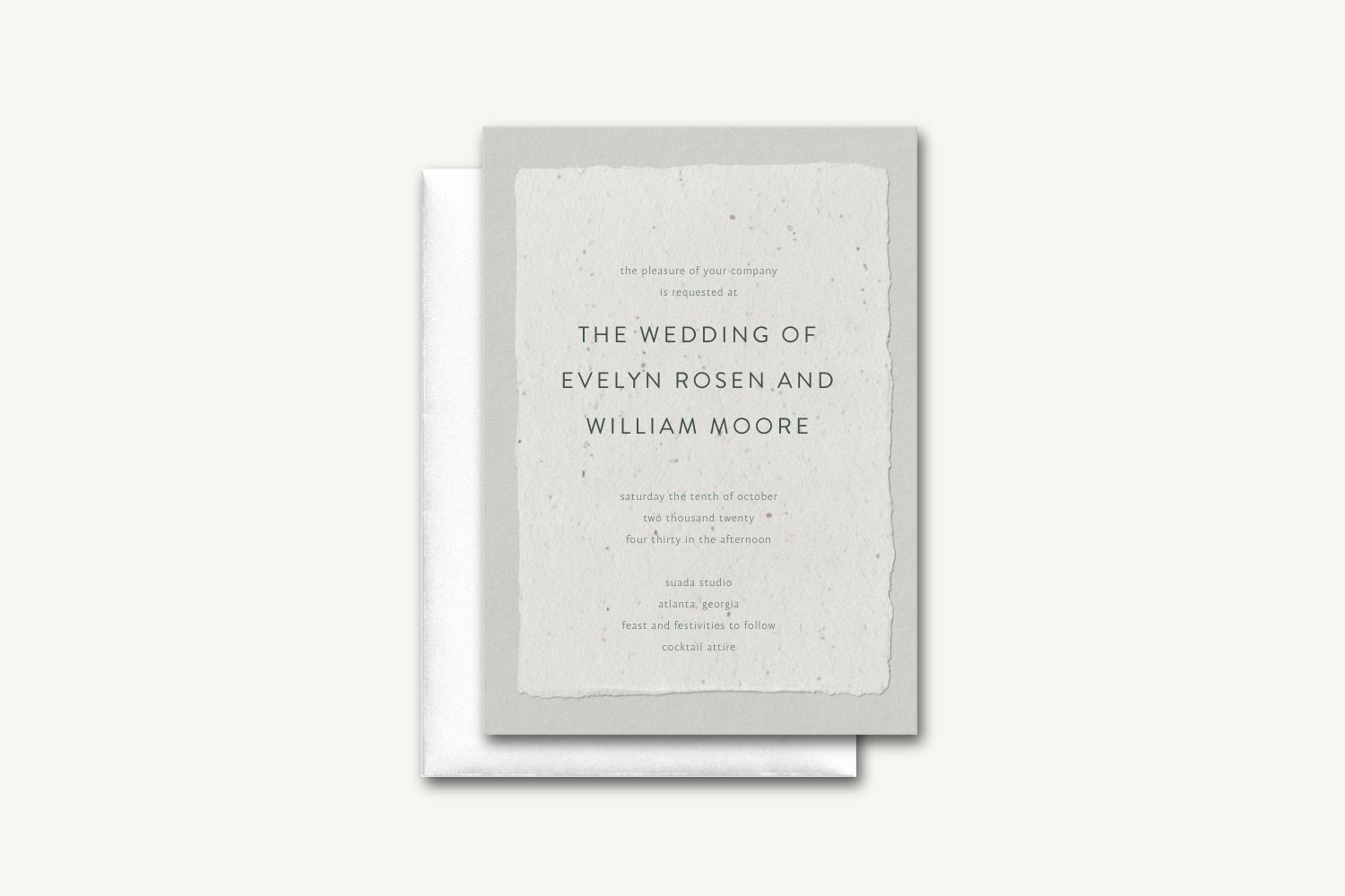 Evelyn Wedding Invitation