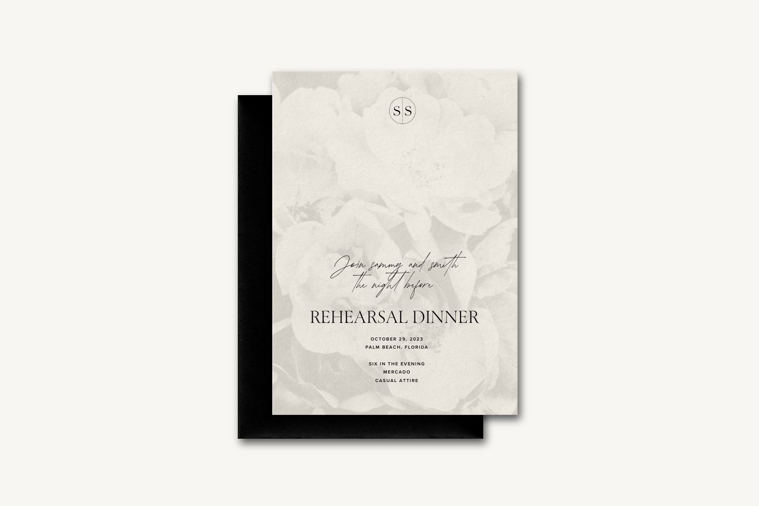 Smith Rehearsal Dinner Invitation
