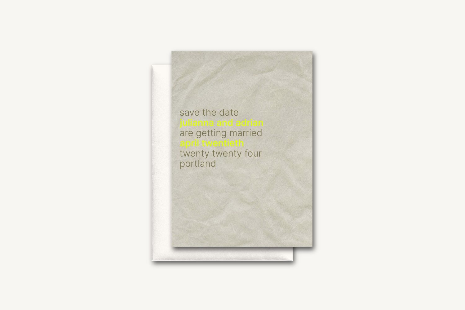 Julianna Save the Date