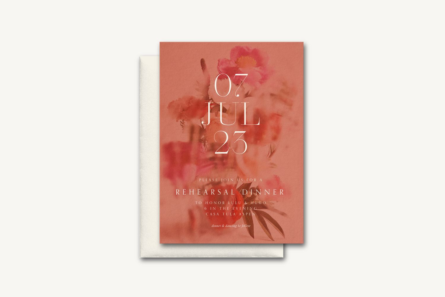 Lulu Rehearsal Dinner Invitation