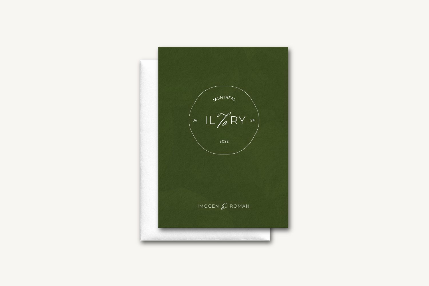 Imogen Save the Date Dark