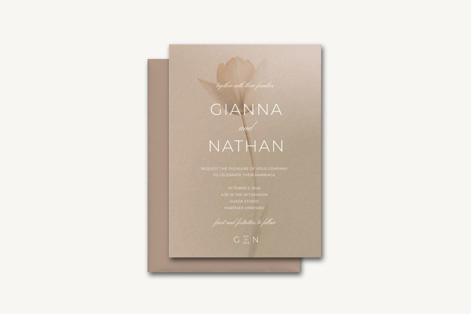 Gianna Wedding Invitation