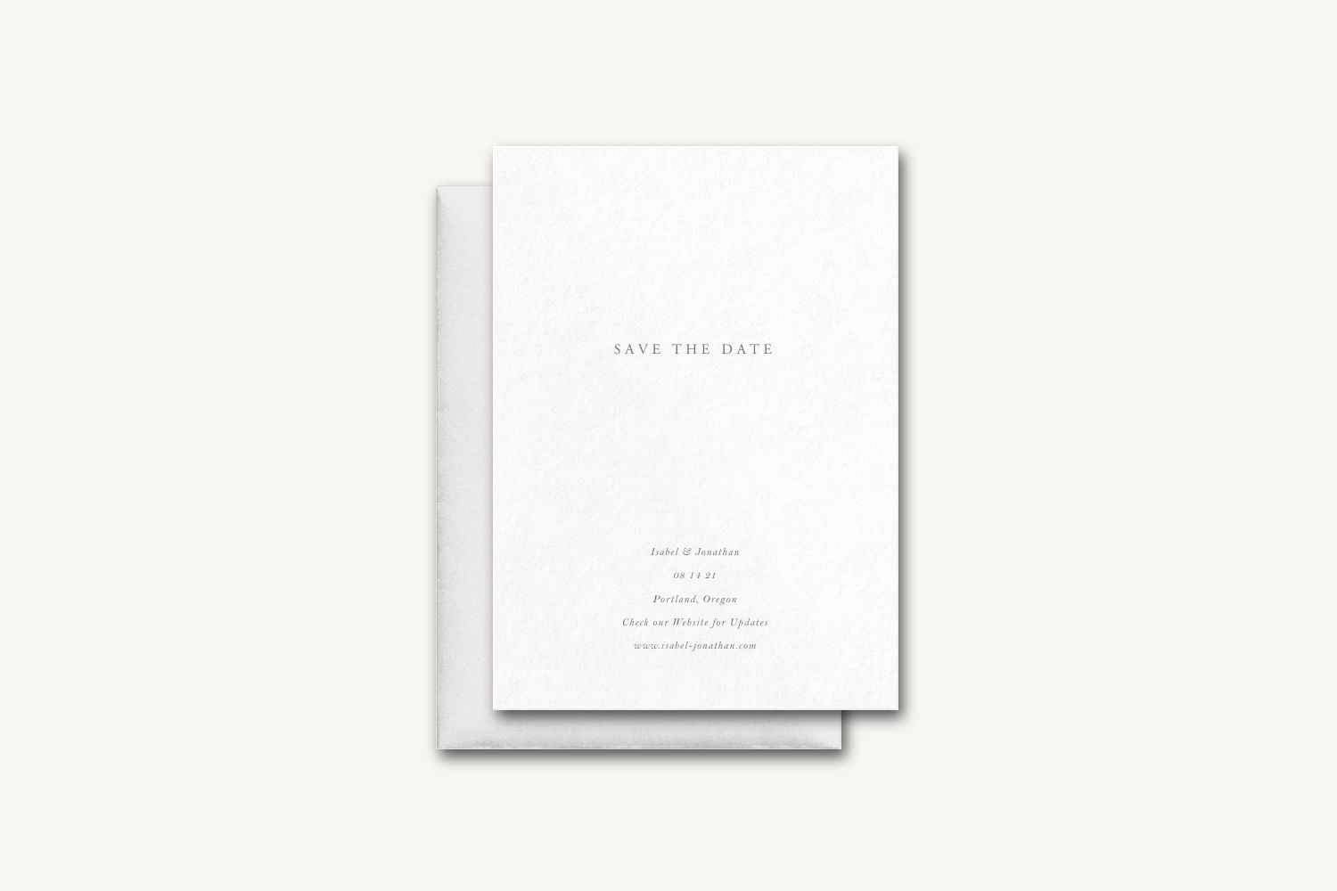 Isabel Save the Date