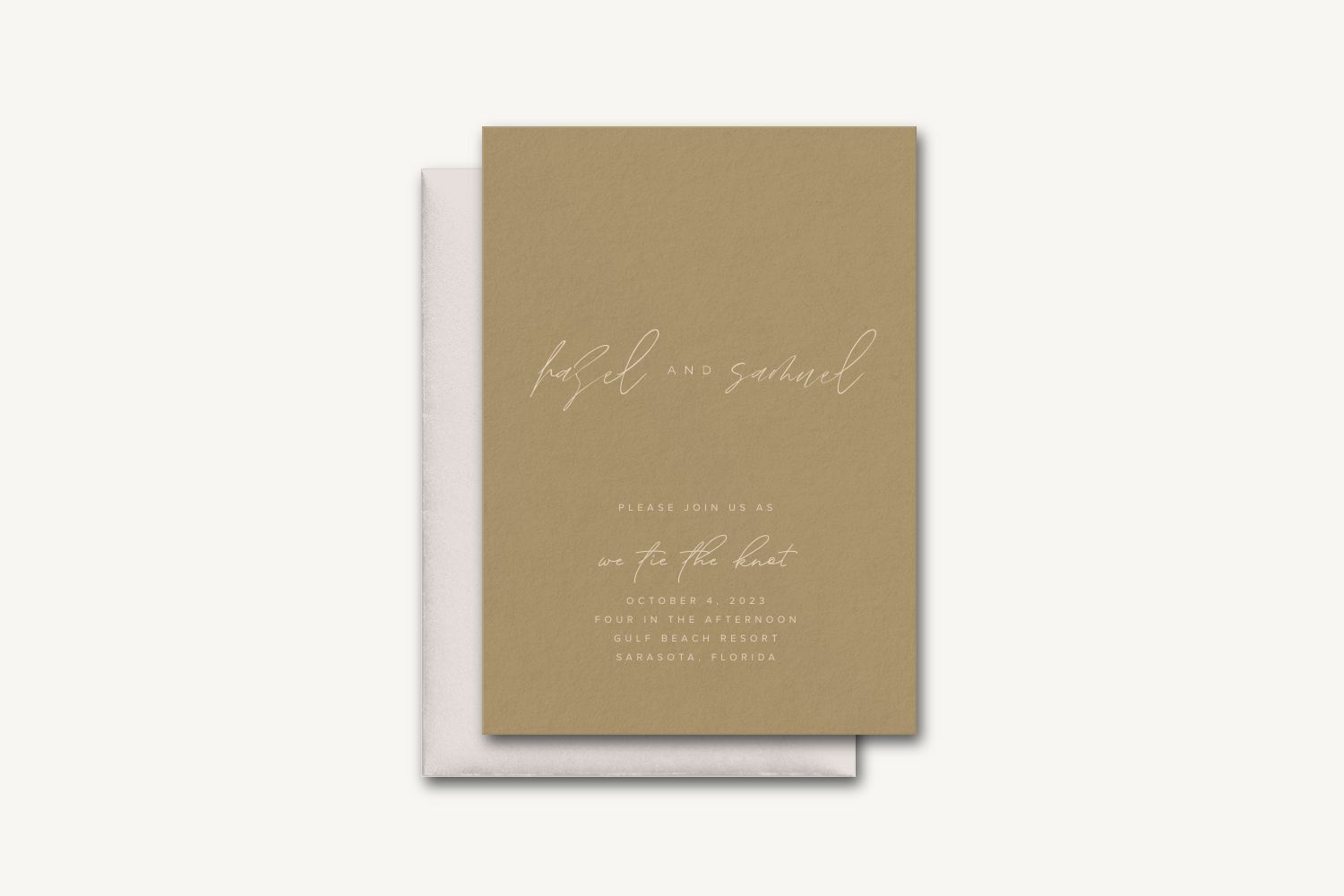 Hazel Wedding Invitation