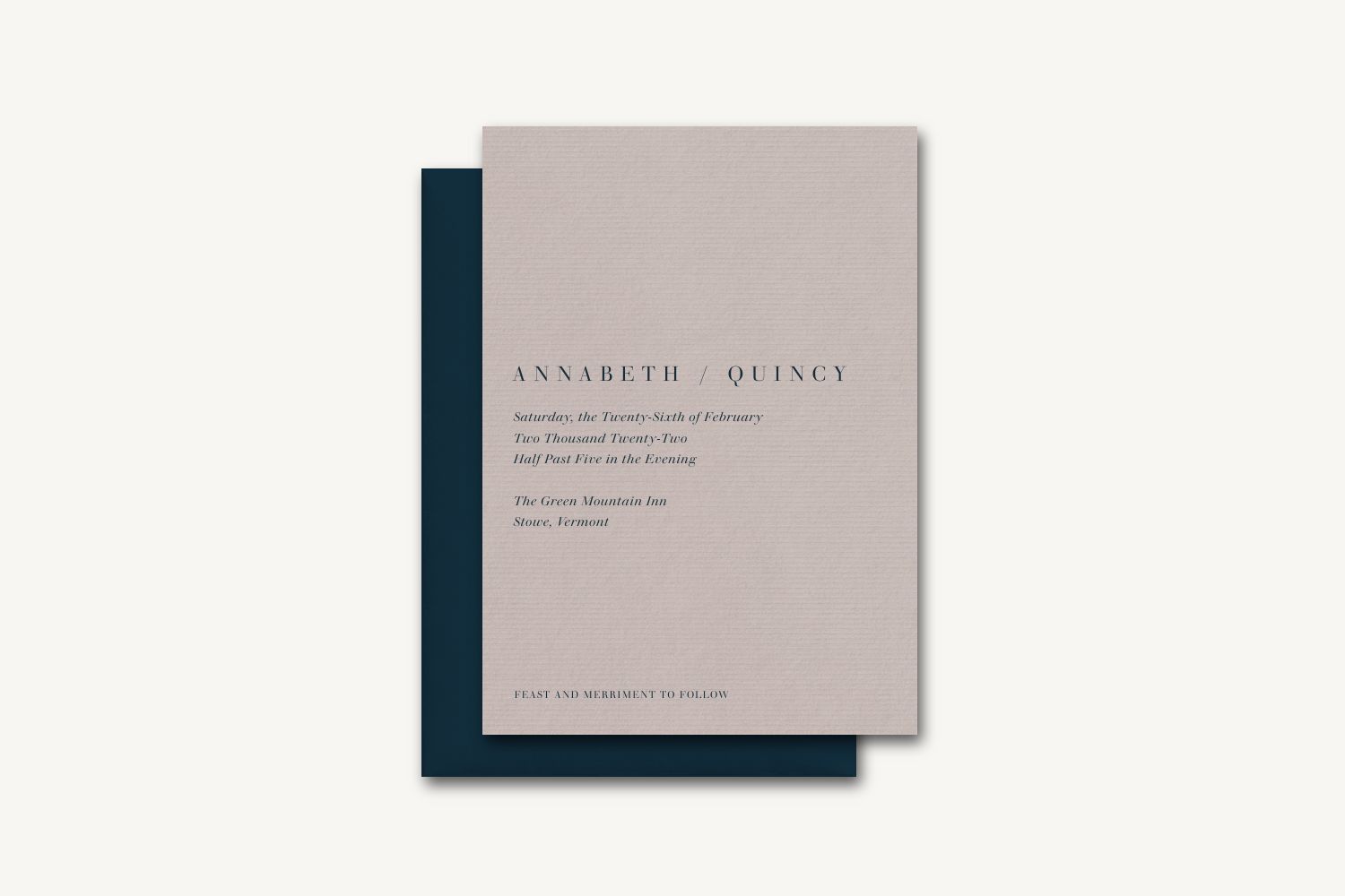 Annabeth Wedding Invitation