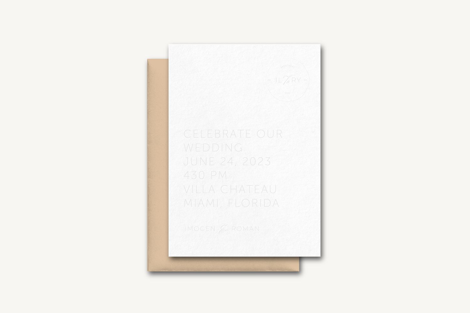 Imogen Wedding Invitation