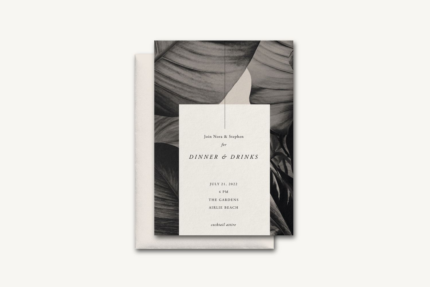 Nora Rehearsal Dinner Invitation