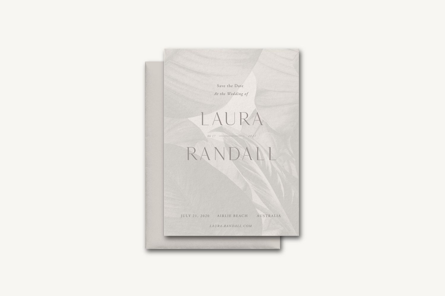 Randall Save the Date