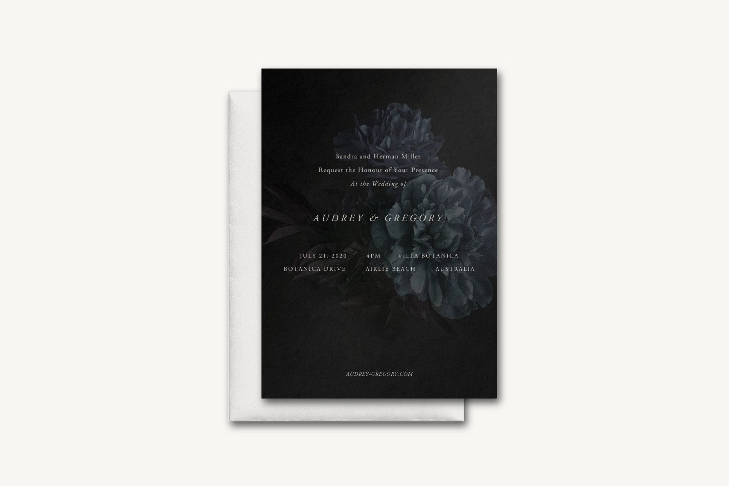 Audrey Wedding Invitation