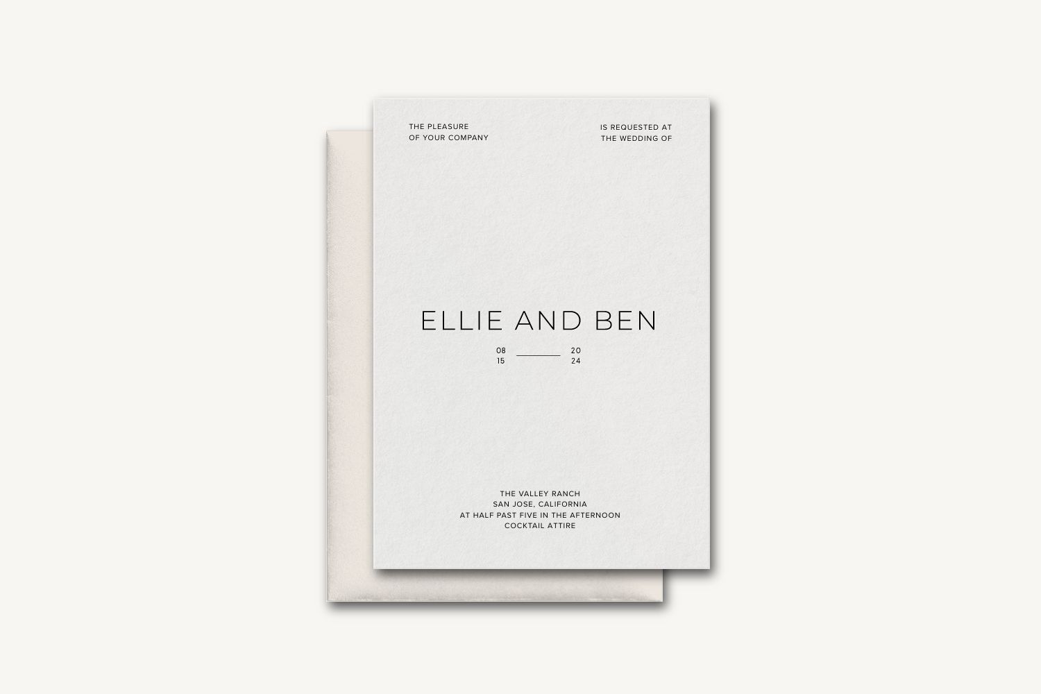 Ellie Wedding Invitation