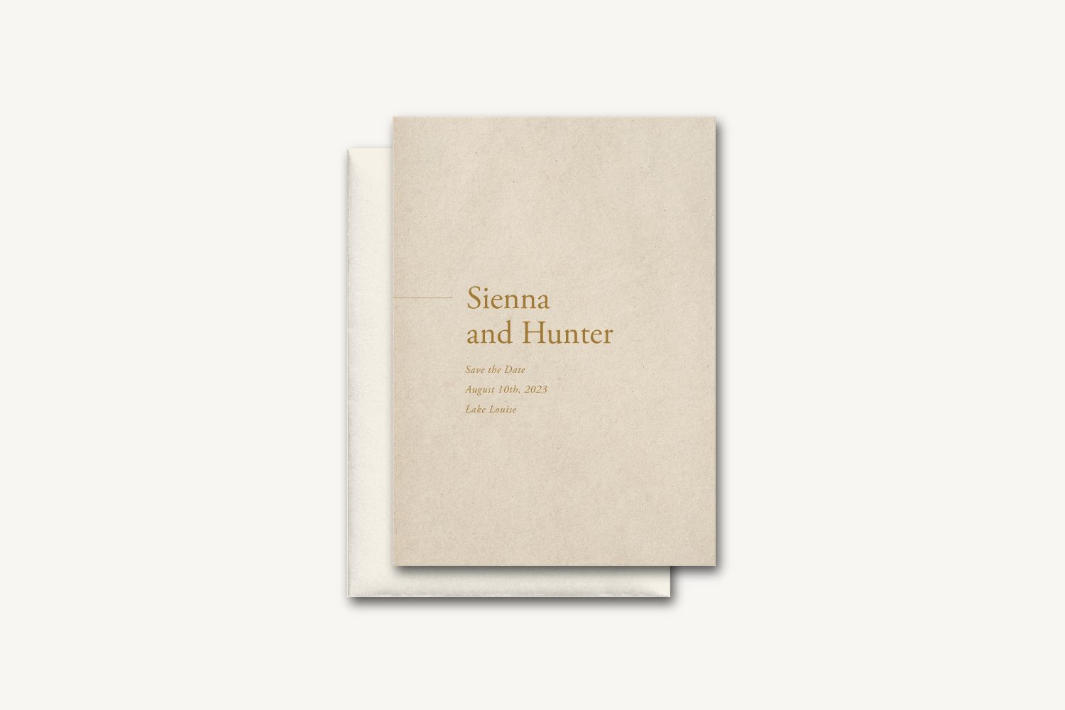 Hunter Save the Date