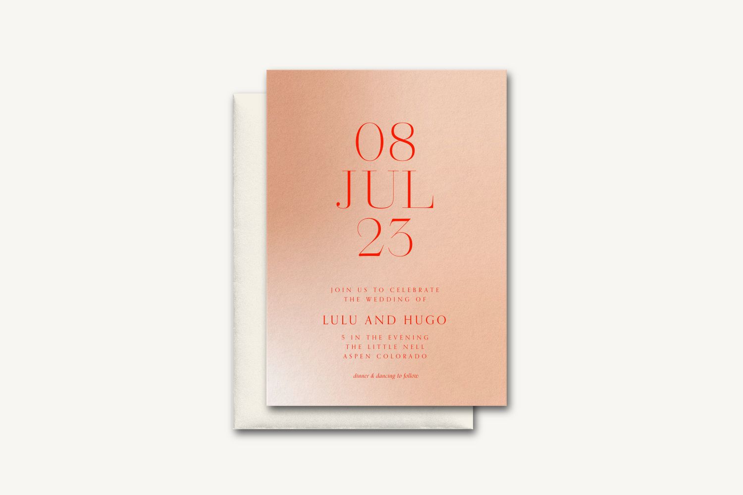 Lulu Wedding Invitation