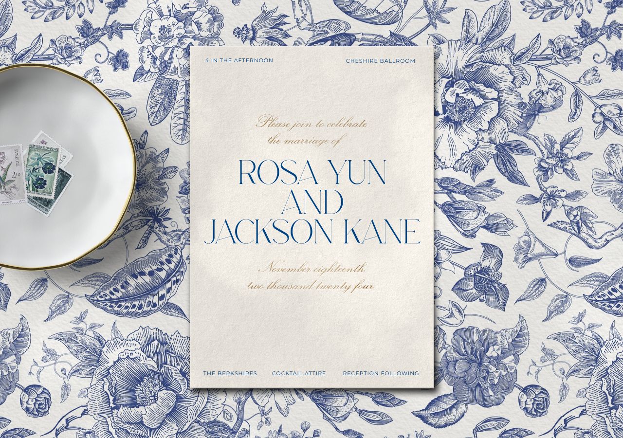 Rosa Wedding Invitation
