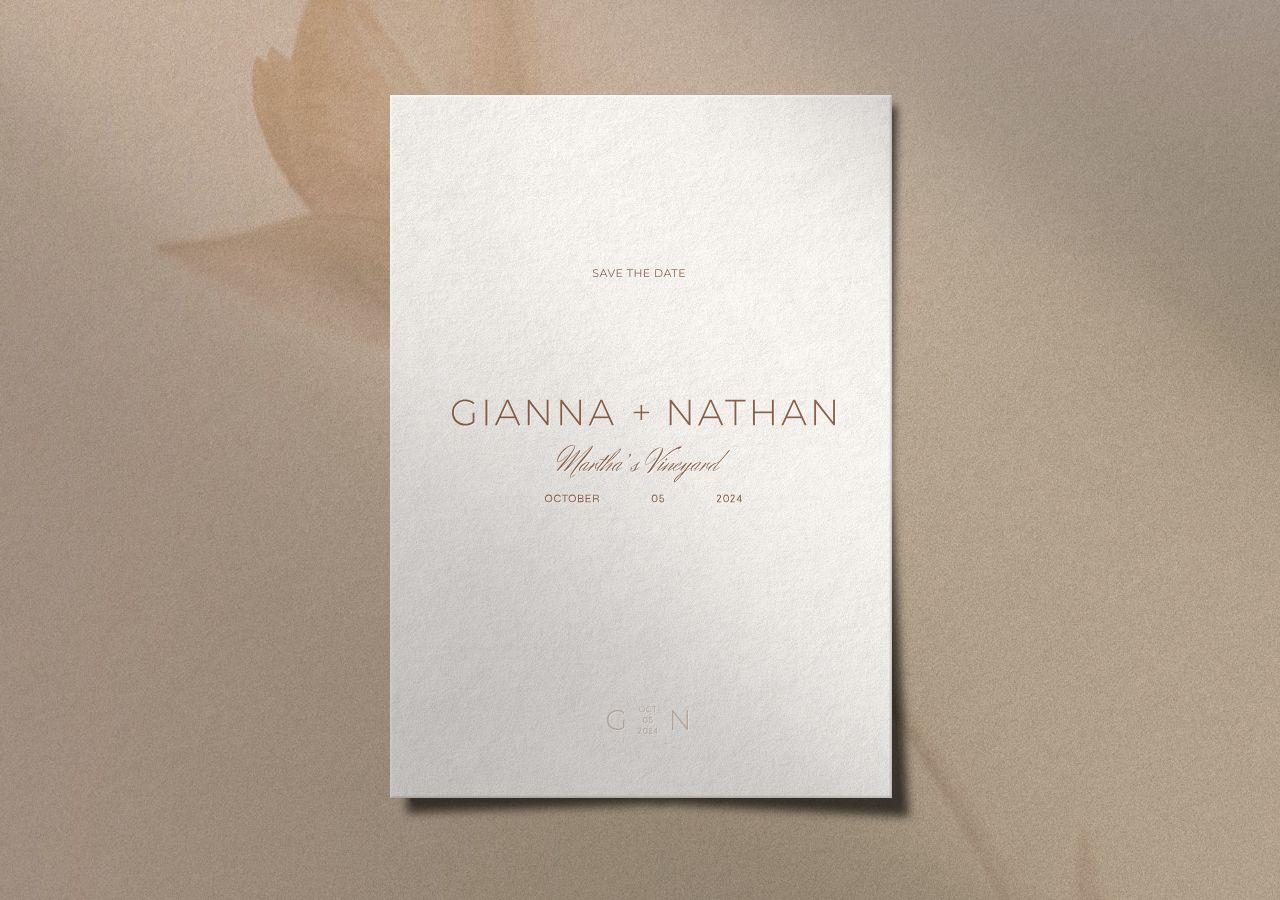 Gianna Save the Date