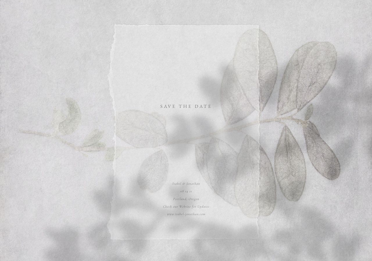 Isabel Save the Date