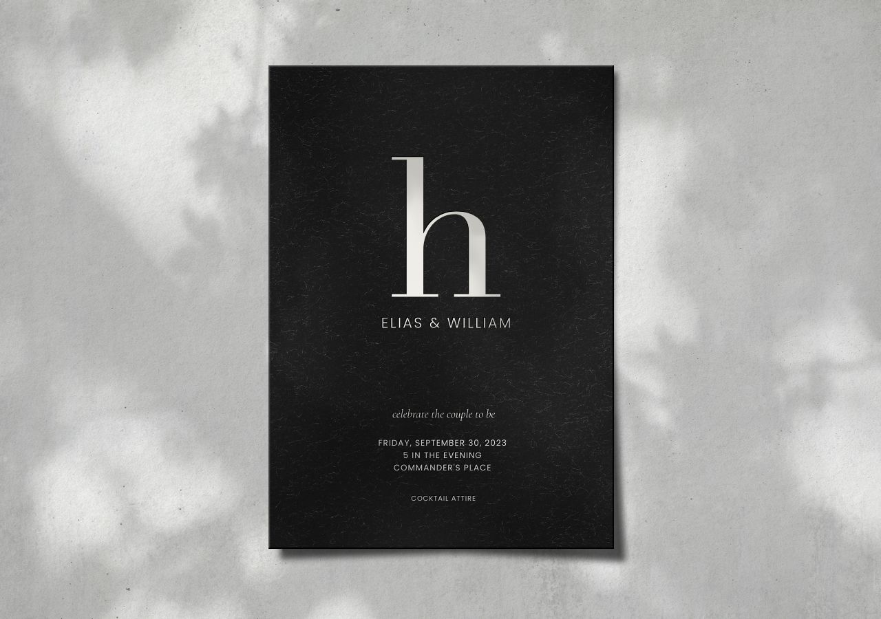 Elias Rehearsal Dinner Invitation