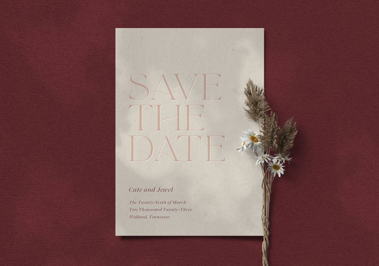 Jewel Save the Date