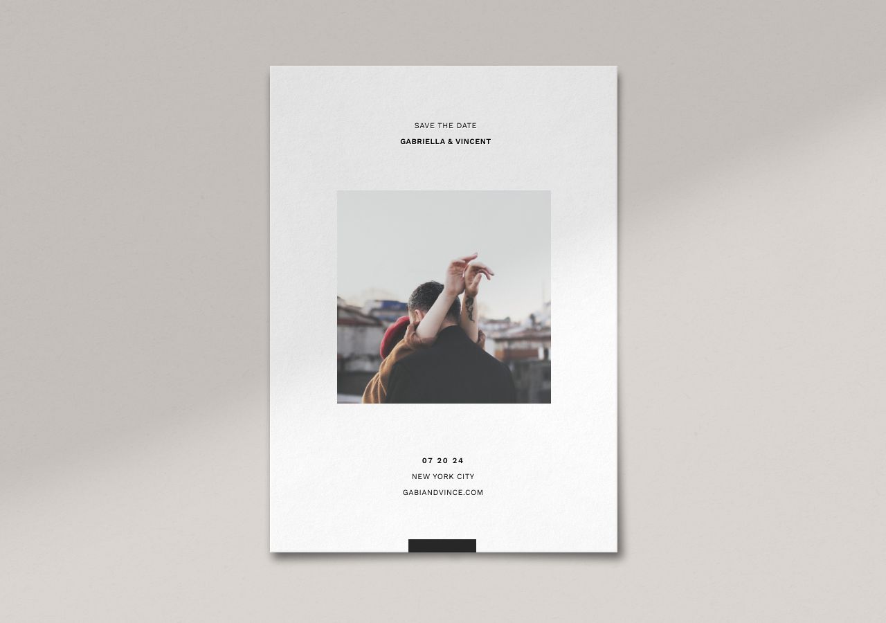 Vince Photo Save the Date