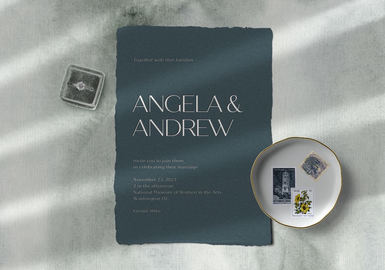 Angela Wedding Invitation