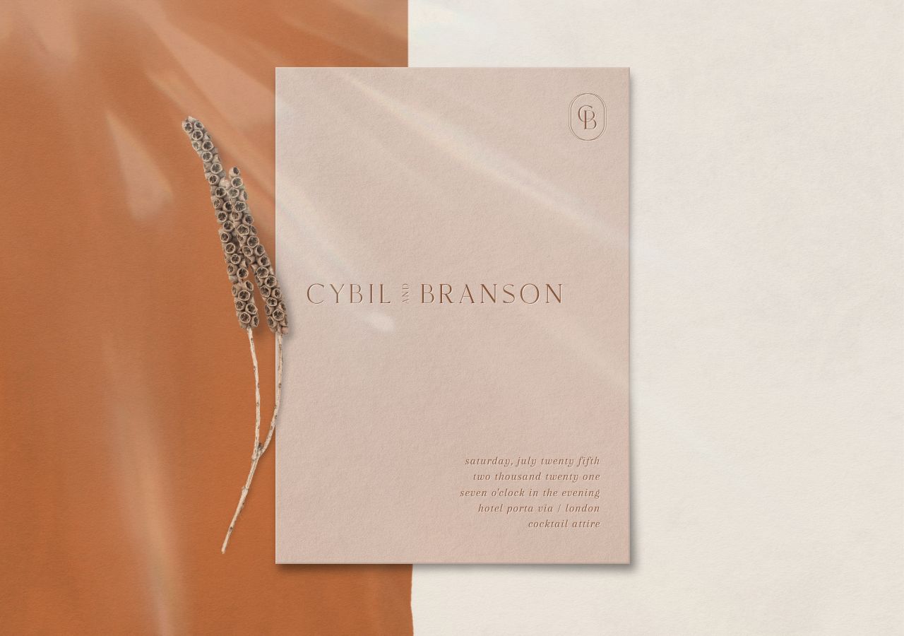 Cybil Wedding Invitation