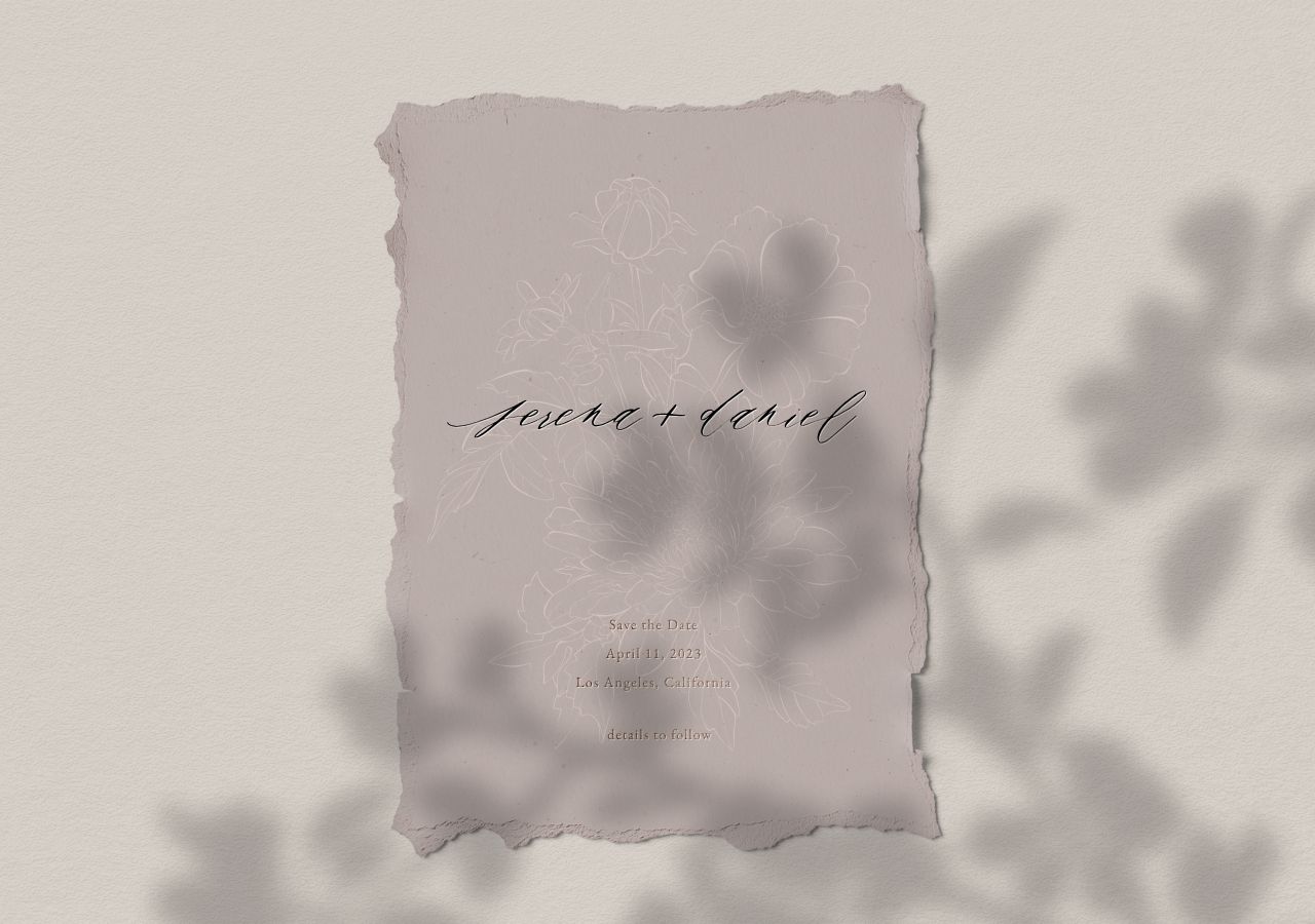 Serena Save the Date