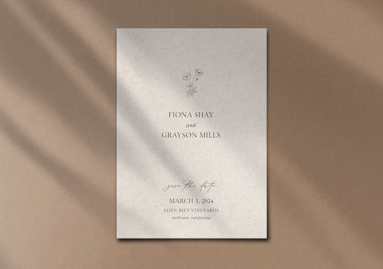 Fiona Save the Date