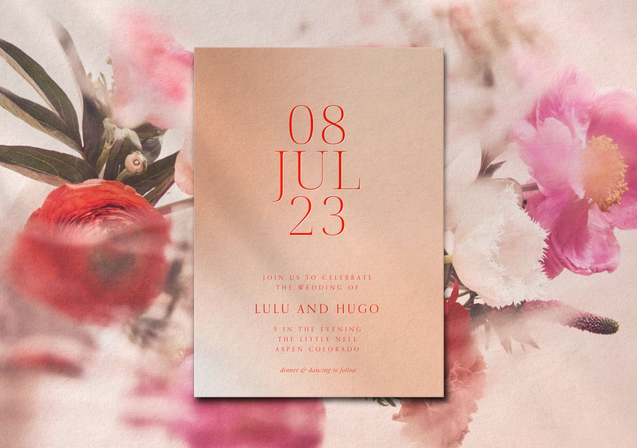 Lulu Wedding Invitation