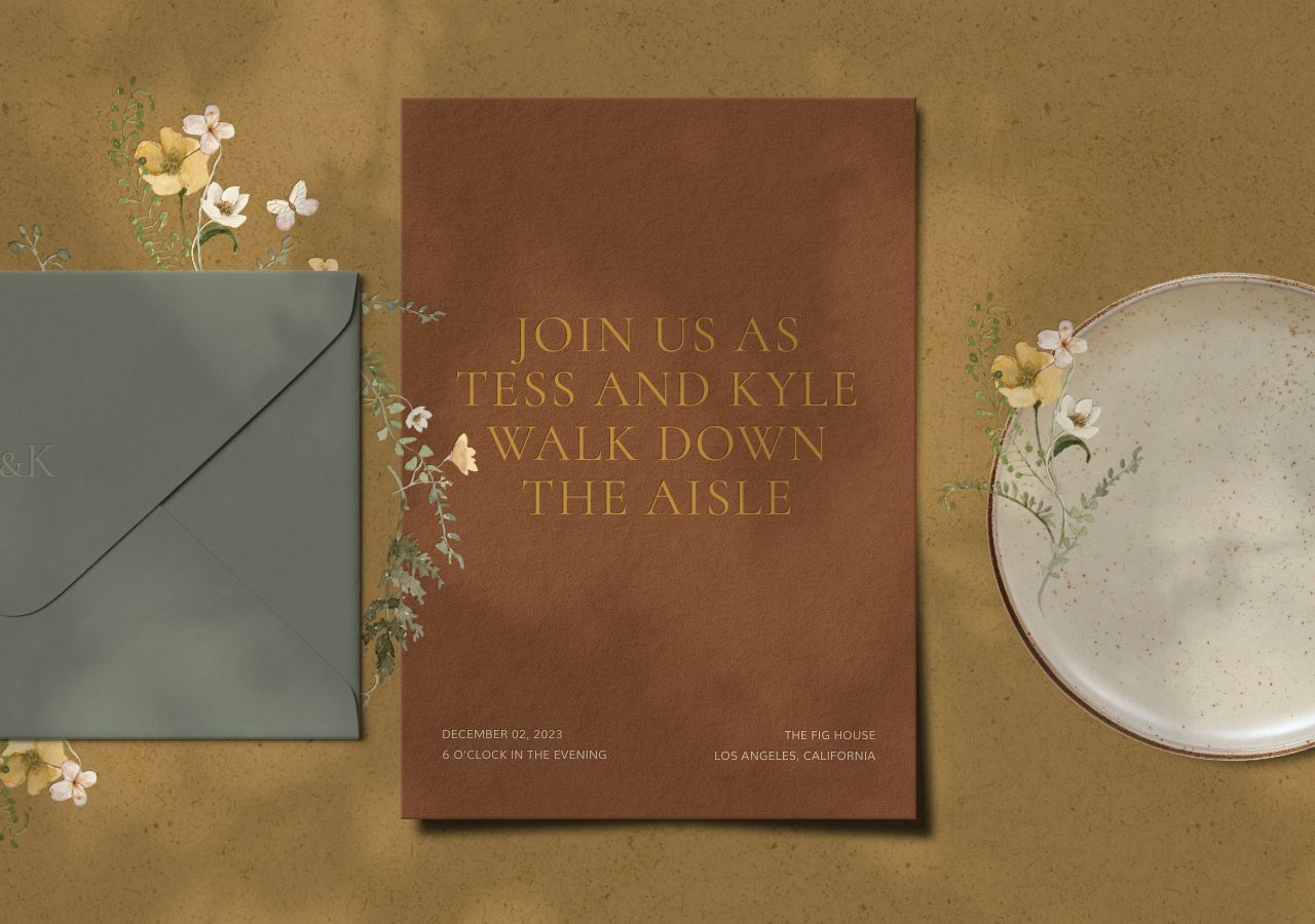 Tess Wedding Invitation