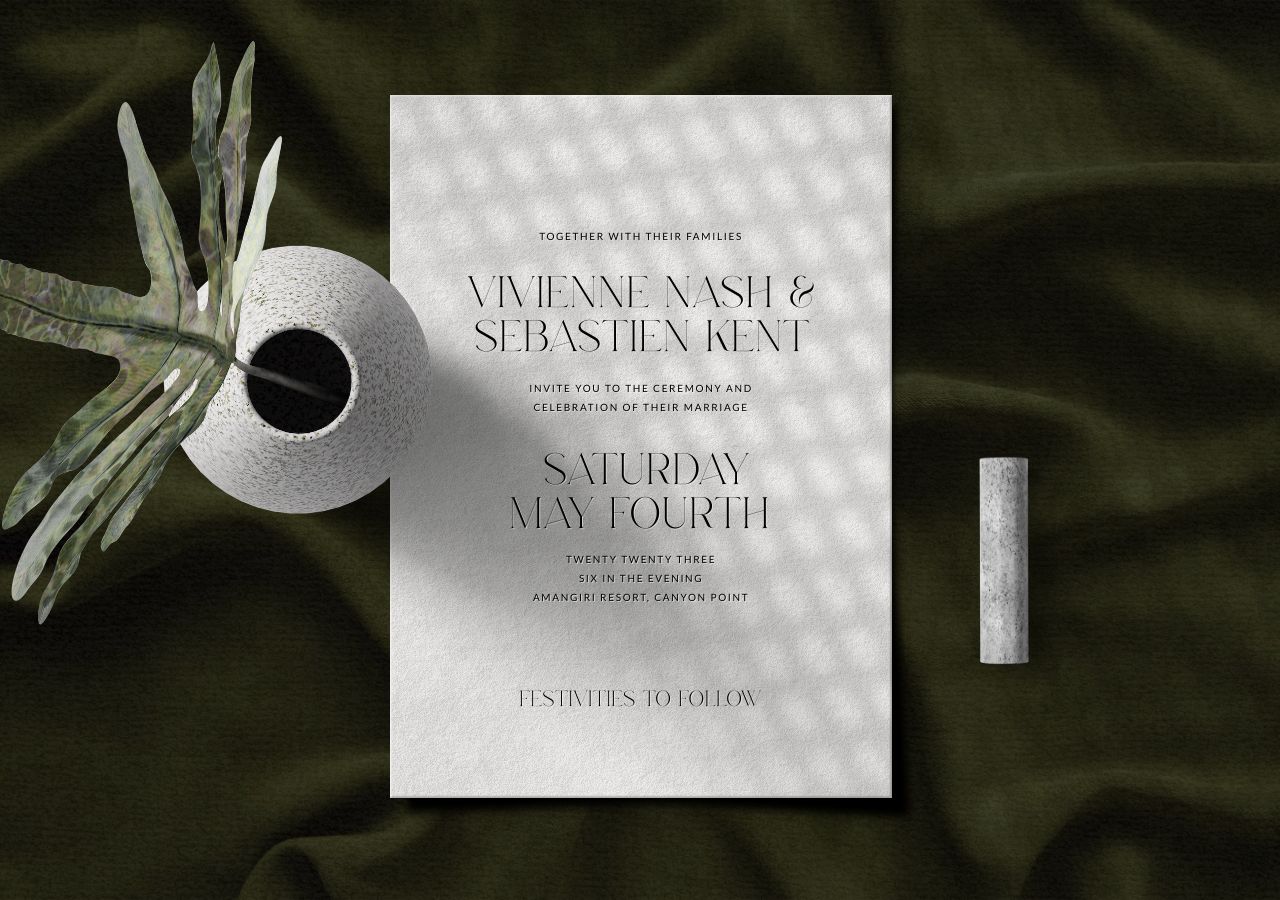 Vivienne Wedding Invitation