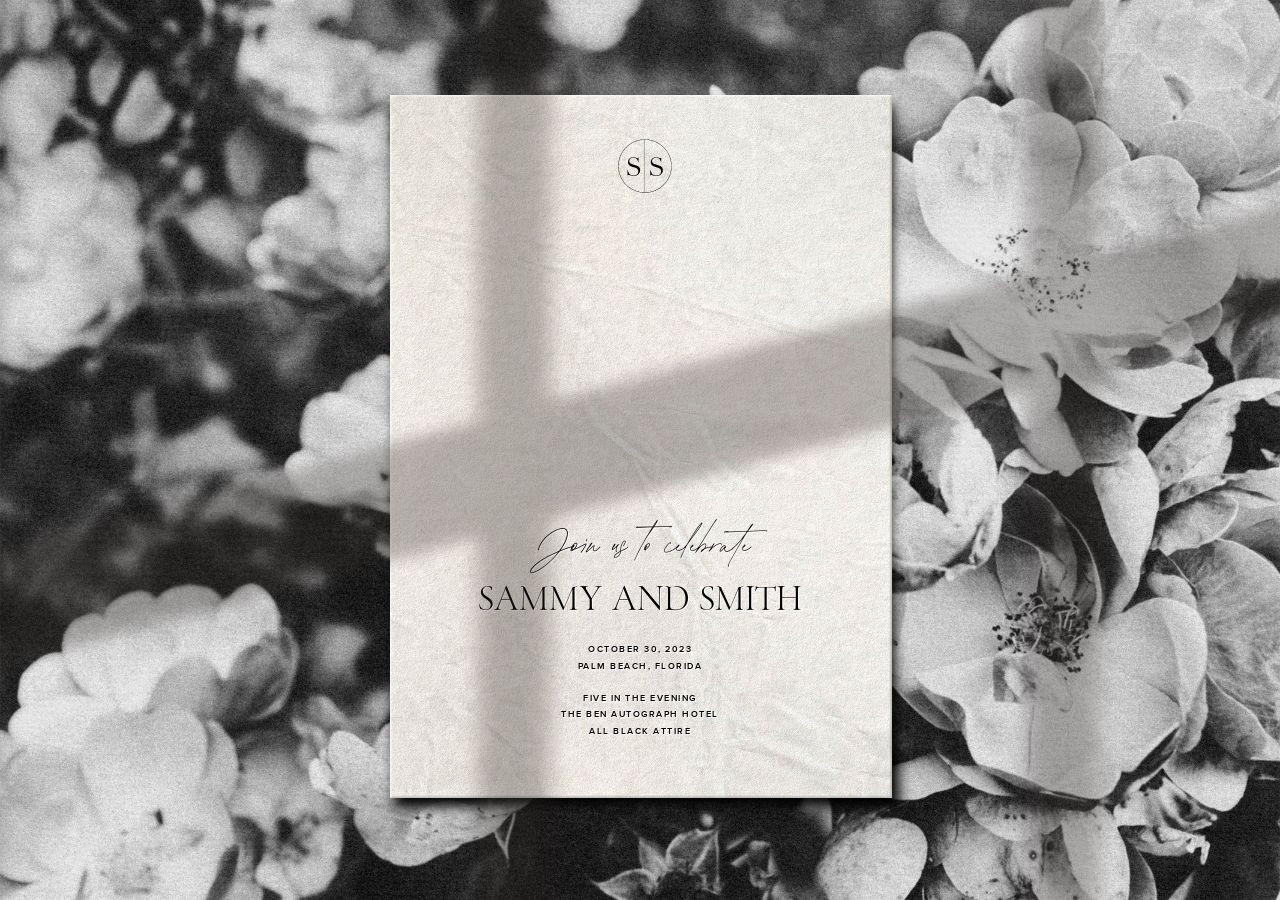 Smith Wedding Invitation