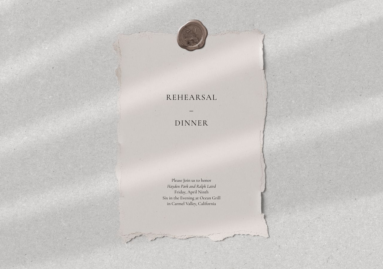 Hayden Rehearsal Dinner