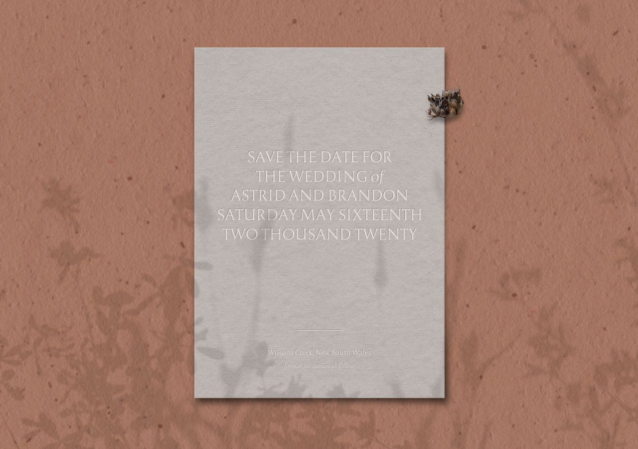 Astrid Save the Date