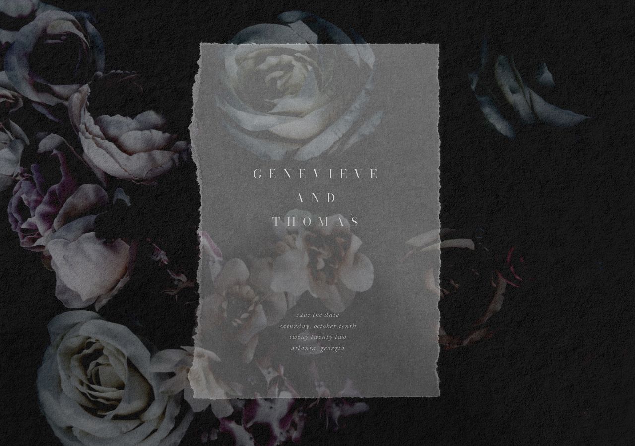 Genevieve Save the Date