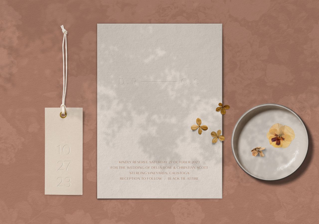 Delia Wedding Invitation