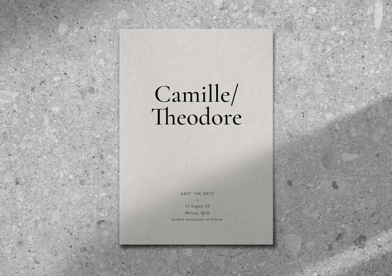 Theodore Save the Date