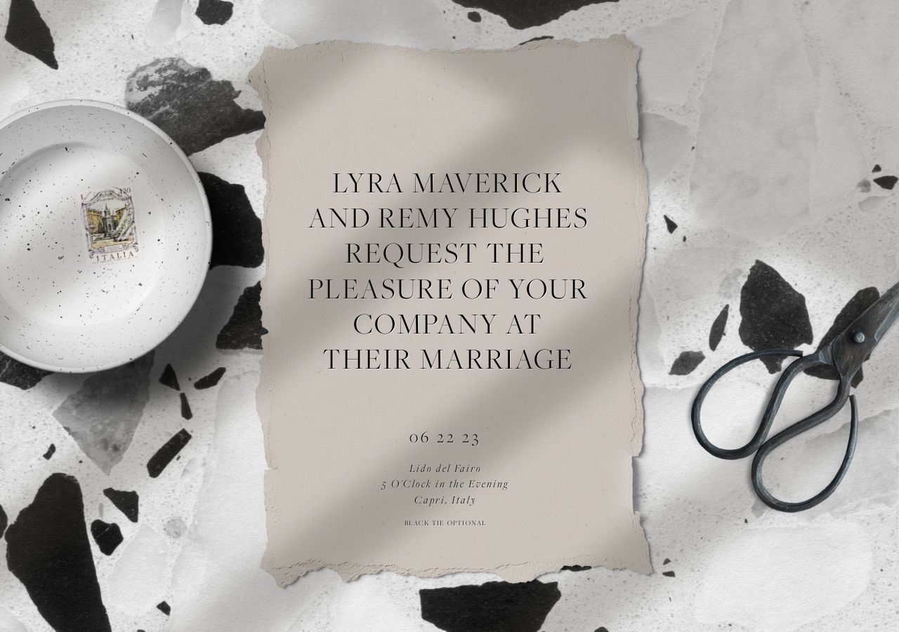 Lyra Wedding Invitation