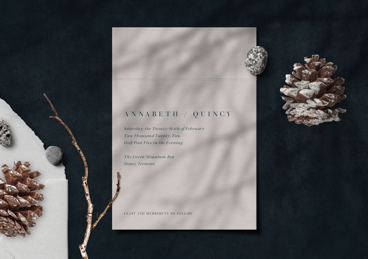 Annabeth Wedding Invitation