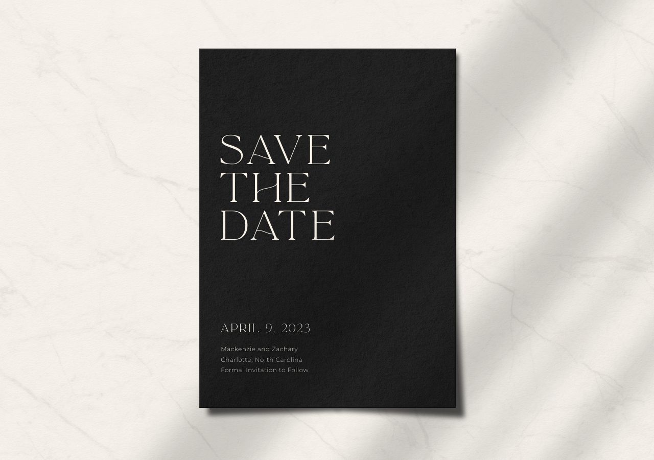 Mackenzie Save the Date