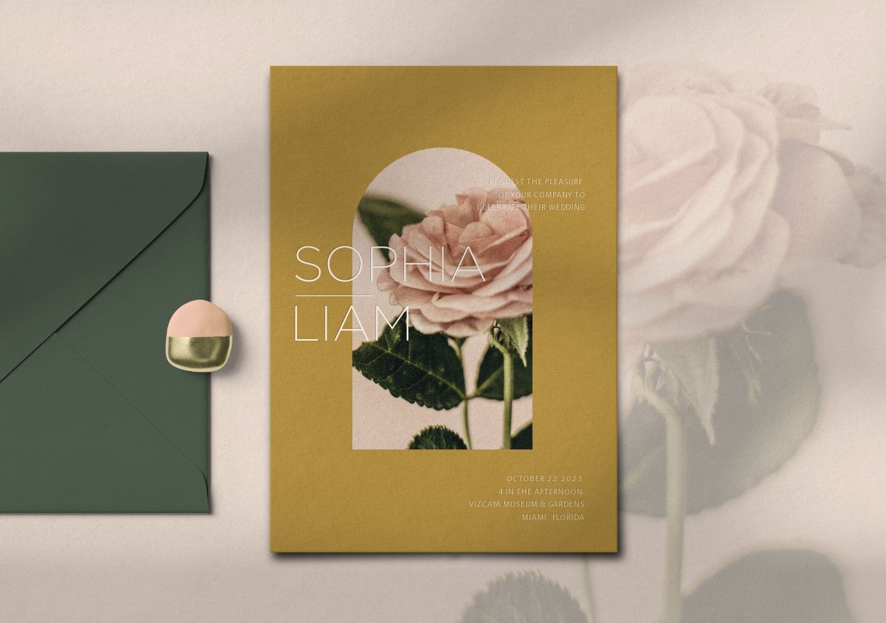 Liam Wedding Invitation