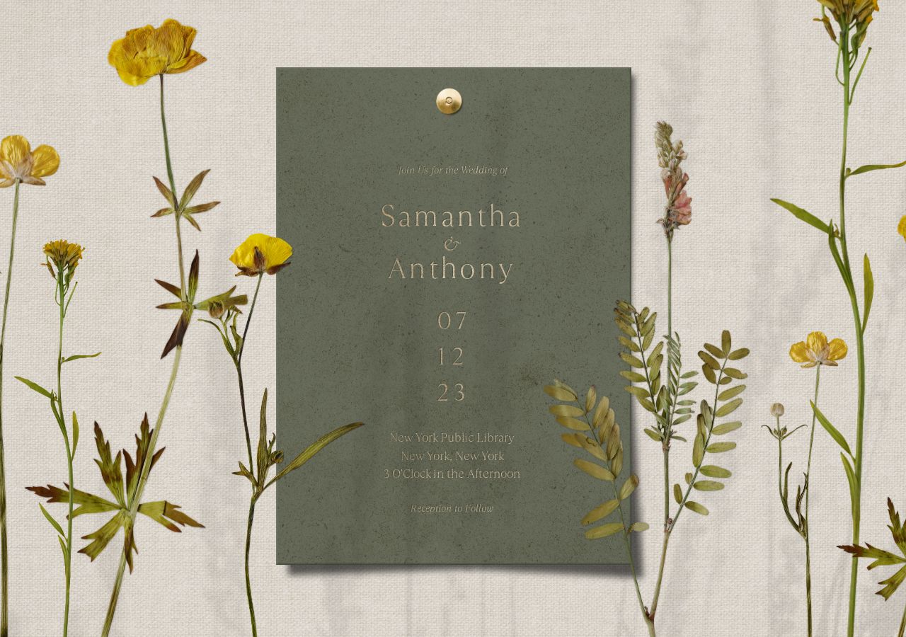 Samantha Wedding Invitation