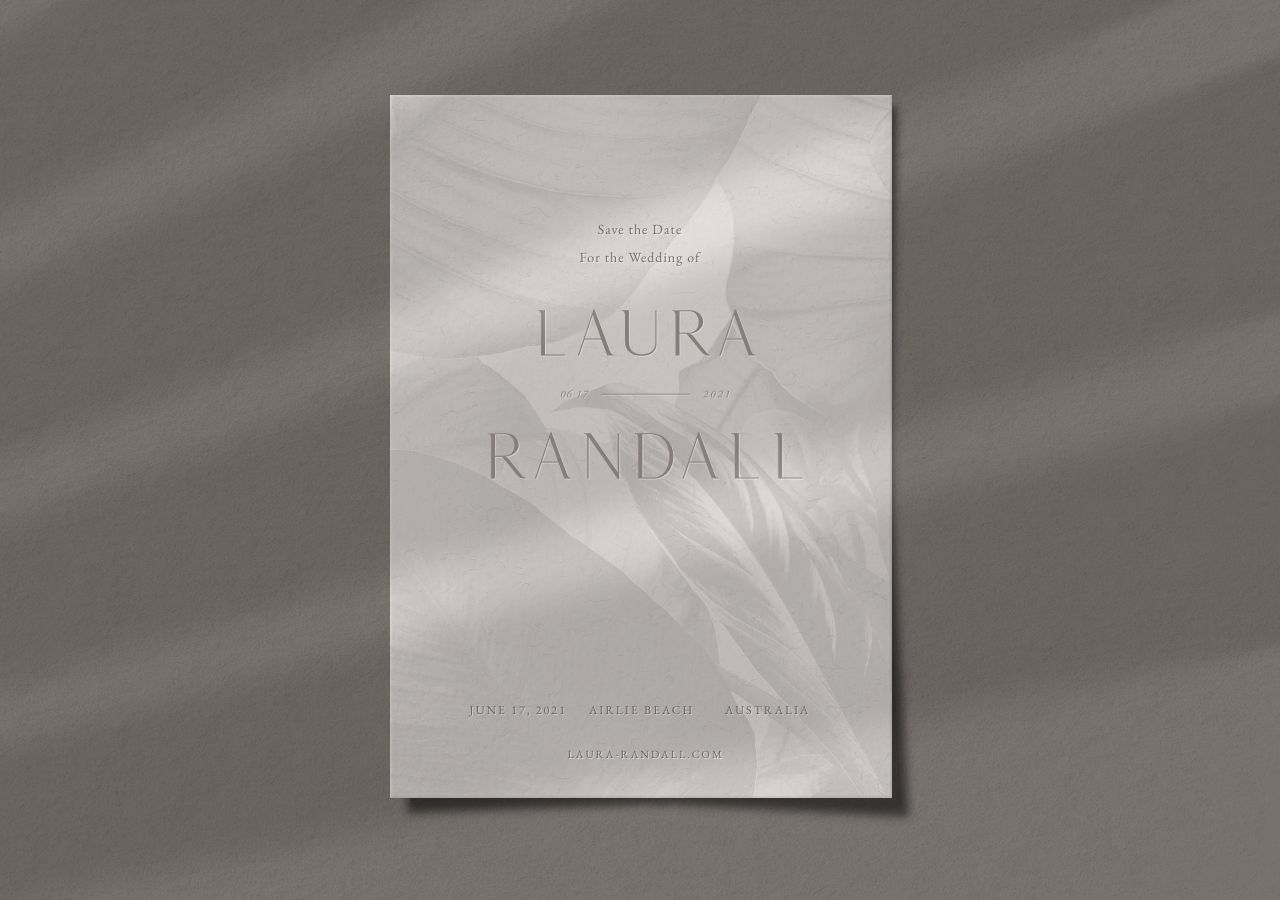 Randall Save the Date