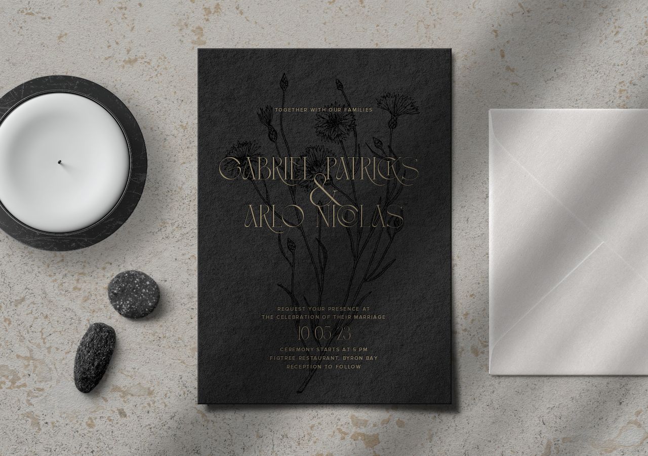 Arlo Wedding Invitation