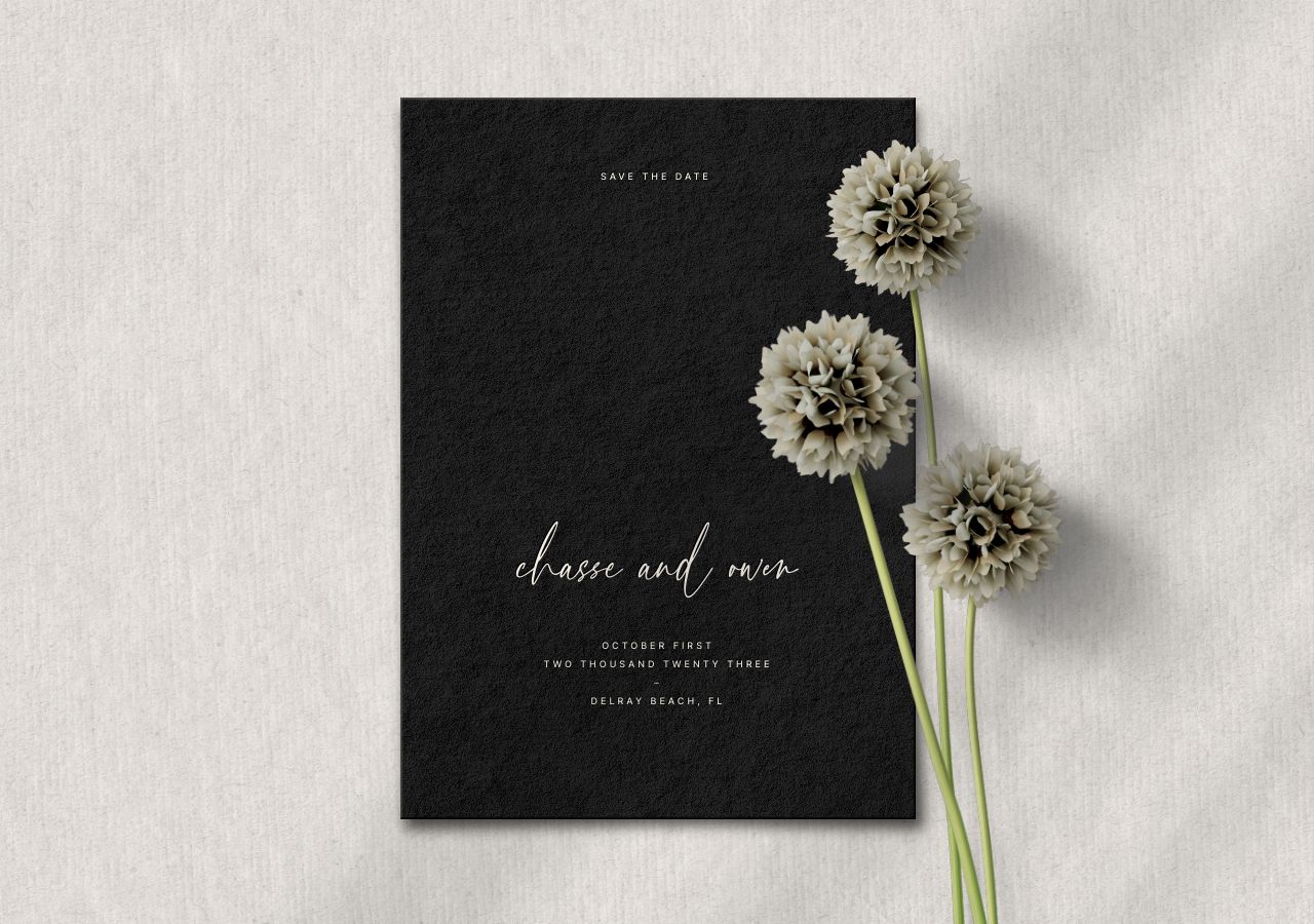 Chasse Save the Date